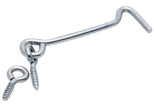 Dørkrog 105 mm elforzinket 2 stk.